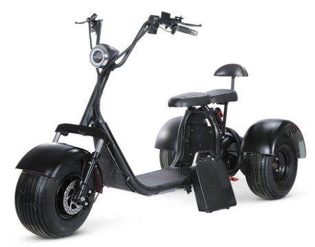 3 Tekerlekli Elektrikli Trike Hareketlilik Scooter Bisiklet Yağ Lastiği Sokak Yasal