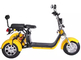 Yetişkin 2000w 3 Tekerlekli Yağ Lastikli Elektrikli Scooter, Yetişkinler İçin Koltuklu 12AH 20AH 40AH
