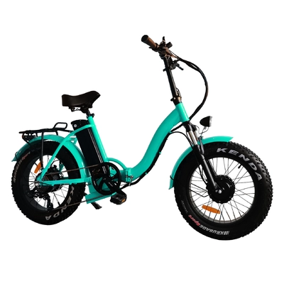pc80145106 20 inch fat tire mini folding electric bike 500 watt 48v for beach cruiser snow road
