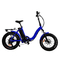 Yetişkin Küçük Tekerlekli Elektrikli Katlanır Bisiklet 500w 48v 25km / H Elektrikli Döngü Katlanabilir