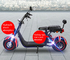 Bayanlar Kadınlar İçin Harleyment Elektrikli Scooter 1500w İki Yetişkin 2 Çıkarılabilir Pil