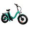 Kompakt 500w 350w Elektrikli Katlanır Bisiklet 20 İnç 16 İnç Mini Katlanabilir Elektrikli Bisiklet