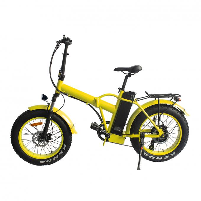 Arka Motor Fırçasız 48v Elektrikli Bisiklet Katlanır Elektrikli Bisiklet 48v 500w 36V 350W 0