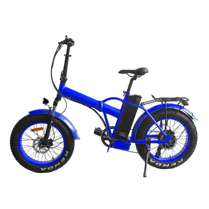 Arka Motor Fırçasız 48v Elektrikli Bisiklet Katlanır Elektrikli Bisiklet 48v 500w 36V 350W 2