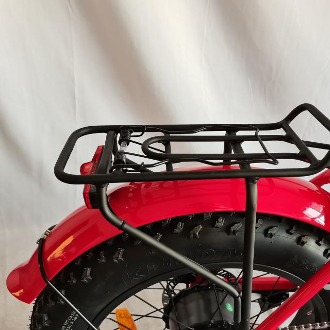 Off Road Yağ Lastik Elektrikli Bisiklet Çocuk Koltuğu ile Katlanabilir Elektrikli Yağ Lastik Ebikes 9
