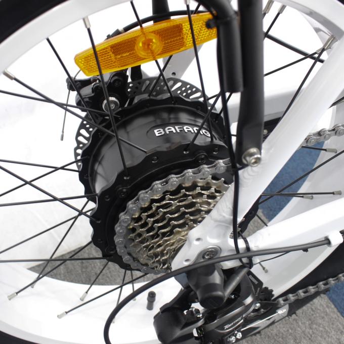 Off Road Yağ Lastik Elektrikli Bisiklet Çocuk Koltuğu ile Katlanabilir Elektrikli Yağ Lastik Ebikes 12