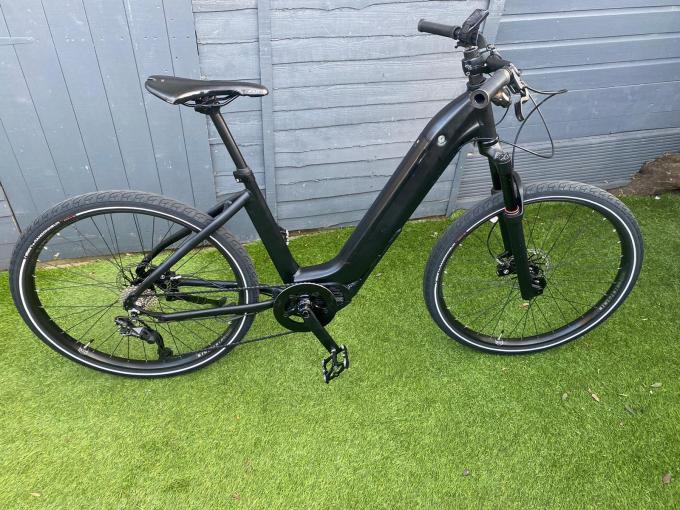 Şehir Boyutu Bayan 26 İnç Tekerlek Elektrikli Bisiklet 48V 500W M500 Motor ile Adım 1