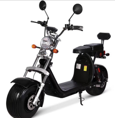 Fat Tire Harley Citycoco Elektrikli Scooter 2000w 2 Tekerlek Uzun Menzilli 0