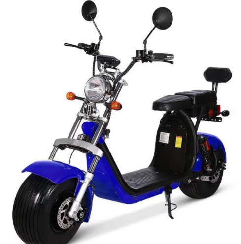 Fat Tire Harley Citycoco Elektrikli Scooter 2000w 2 Tekerlek Uzun Menzilli 4