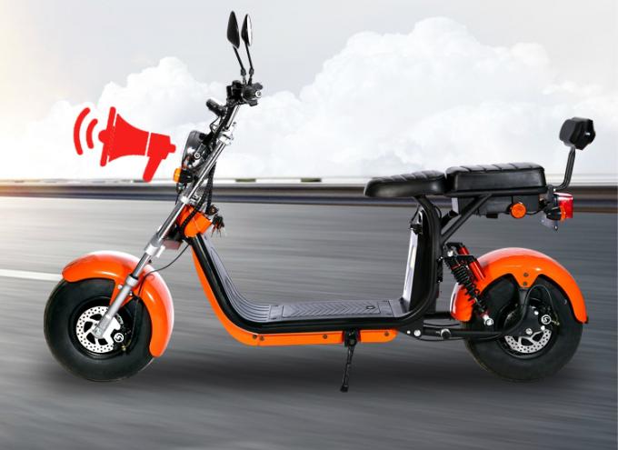 Fat Tire Harley Citycoco Elektrikli Scooter 2000w 2 Tekerlek Uzun Menzilli 9