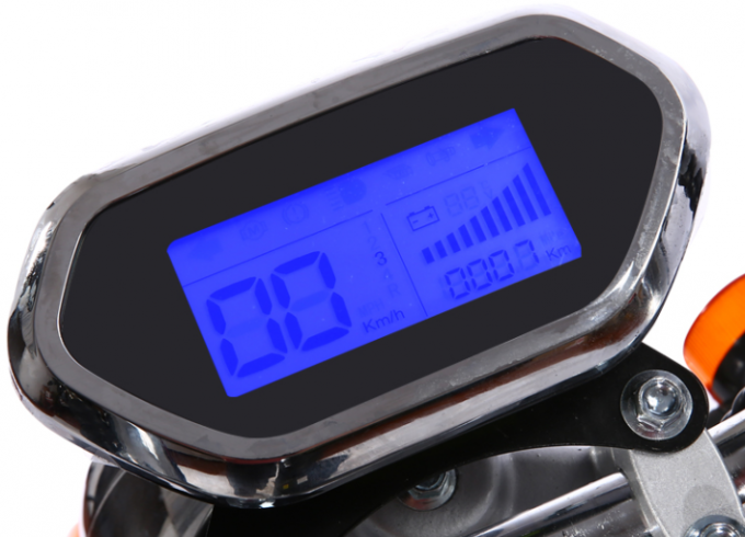 Fat Tire Harley Citycoco Elektrikli Scooter 2000w 2 Tekerlek Uzun Menzilli 14