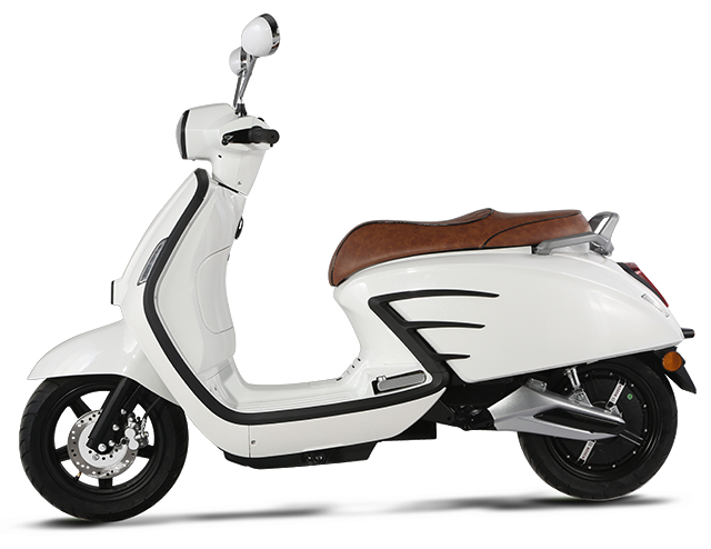 Yetişkinler için 2000w Elektrikli Motosiklet Scooter Moped Hibrit 2