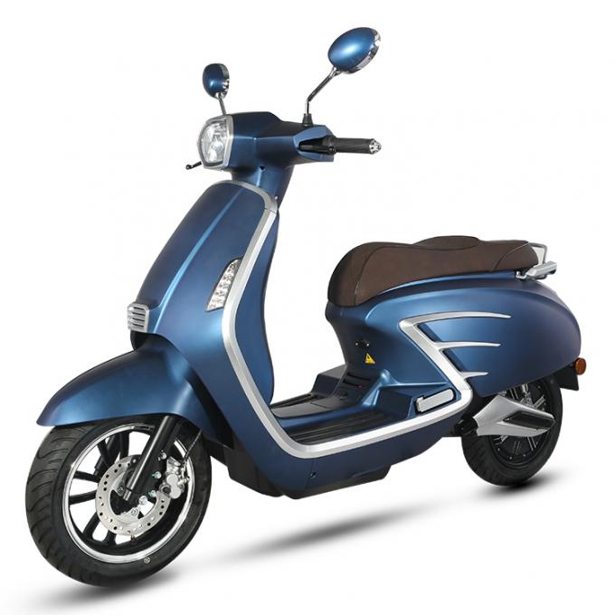 Yetişkinler için 2000w Elektrikli Motosiklet Scooter Moped Hibrit 4