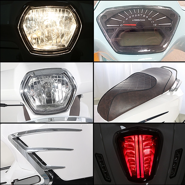 Citycoco 3000w Elektrikli Scooter 20 Mph 25 Mph 30mph COC EEC Güvenli Akıllı 8