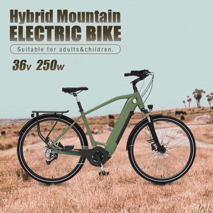 250W Mid Drive Yüksek Hızlı Elektrikli Bisiklet Kiti 1000w Pilli 0