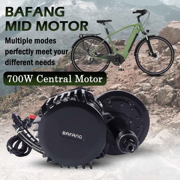 250W Mid Drive Yüksek Hızlı Elektrikli Bisiklet Kiti 1000w Pilli 3